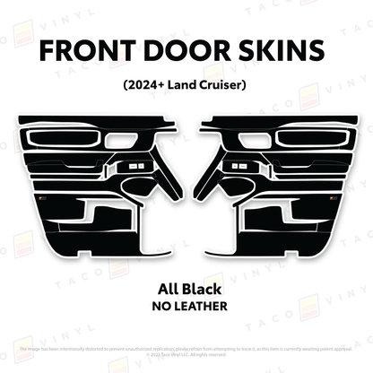 Taco Vinyl Land Cruiser 250 Door Skins | '24+ Land Cruiser