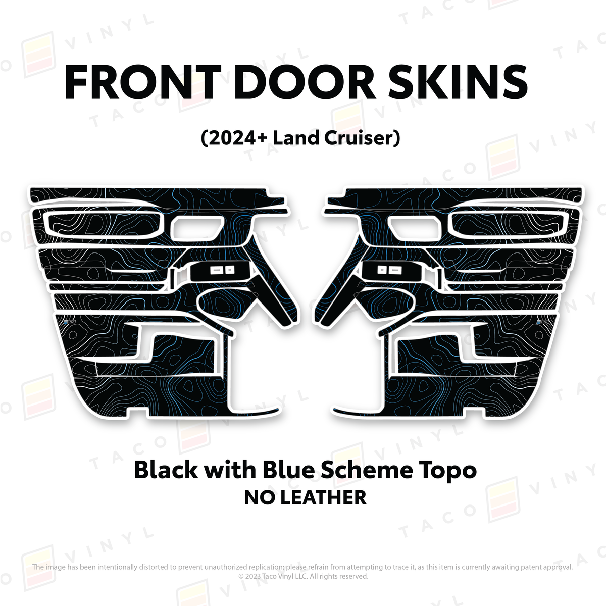 Taco Vinyl Land Cruiser 250 Door Skins | '24+ Land Cruiser