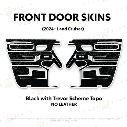 Taco Vinyl Land Cruiser 250 Door Skins | '24+ Land Cruiser