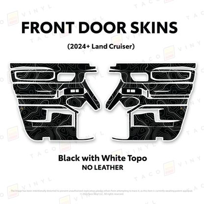 Taco Vinyl Land Cruiser 250 Door Skins | '24+ Land Cruiser