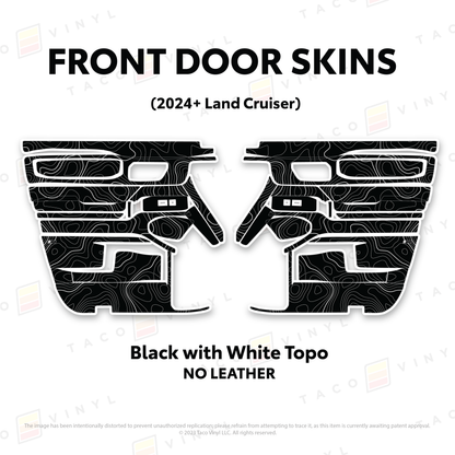 Taco Vinyl Land Cruiser 250 Door Skins | '24+ Land Cruiser