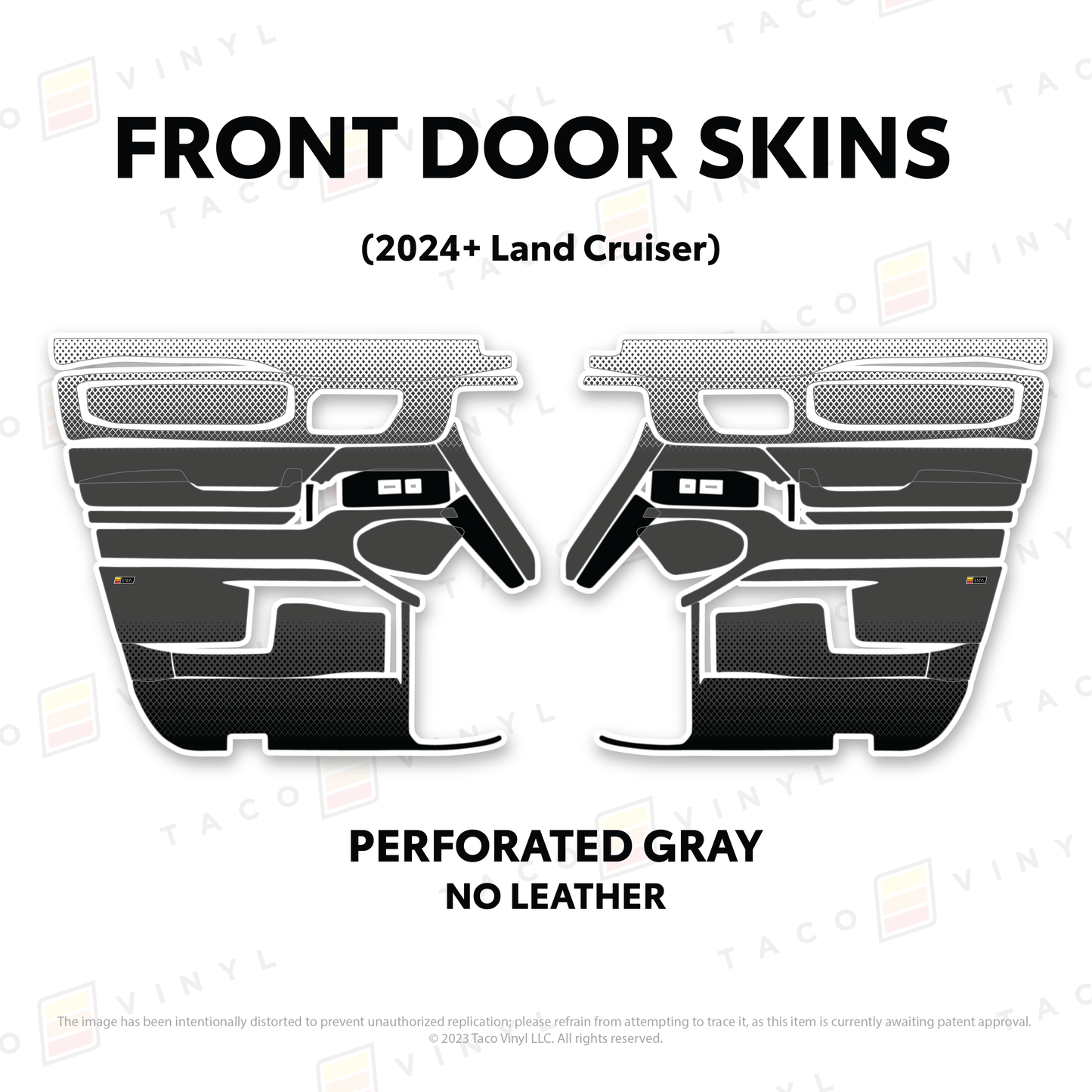 Taco Vinyl Land Cruiser 250 Door Skins | '24+ Land Cruiser