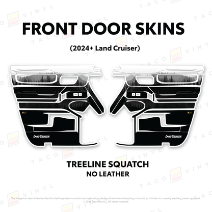 Taco Vinyl Land Cruiser 250 Door Skins | '24+ Land Cruiser