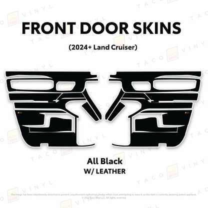 Taco Vinyl Land Cruiser 250 Door Skins | '24+ Land Cruiser
