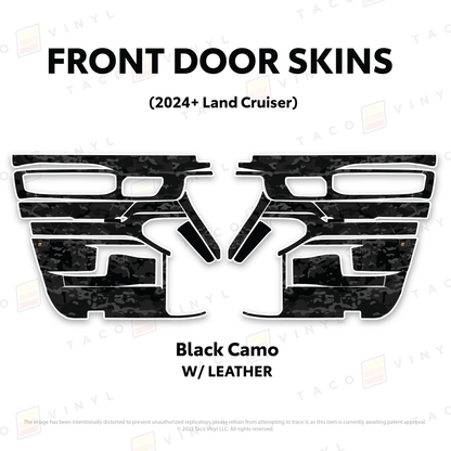 Taco Vinyl Land Cruiser 250 Door Skins | '24+ Land Cruiser