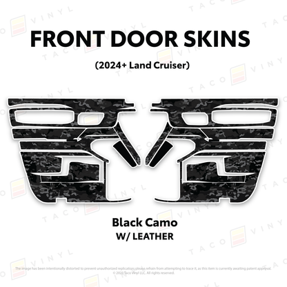 Taco Vinyl Land Cruiser 250 Door Skins | '24+ Land Cruiser