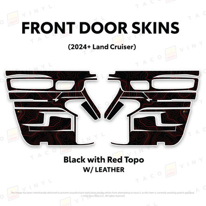 Taco Vinyl Land Cruiser 250 Door Skins | '24+ Land Cruiser