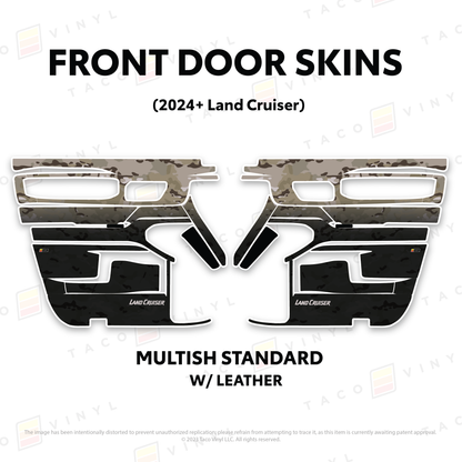 Taco Vinyl Land Cruiser 250 Door Skins | '24+ Land Cruiser