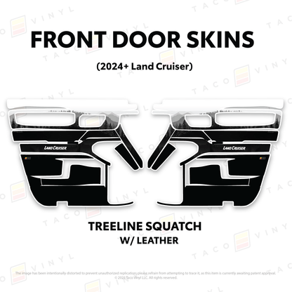 Taco Vinyl Land Cruiser 250 Door Skins | '24+ Land Cruiser