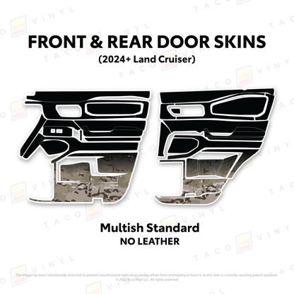 Taco Vinyl Land Cruiser 250 Door Skins | '24+ Land Cruiser