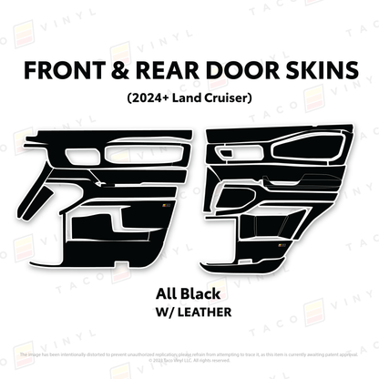 Taco Vinyl Land Cruiser 250 Door Skins | '24+ Land Cruiser