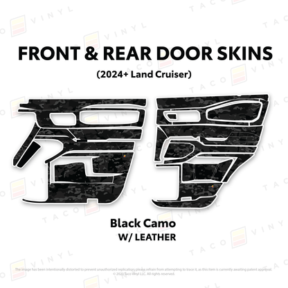 Taco Vinyl Land Cruiser 250 Door Skins | '24+ Land Cruiser