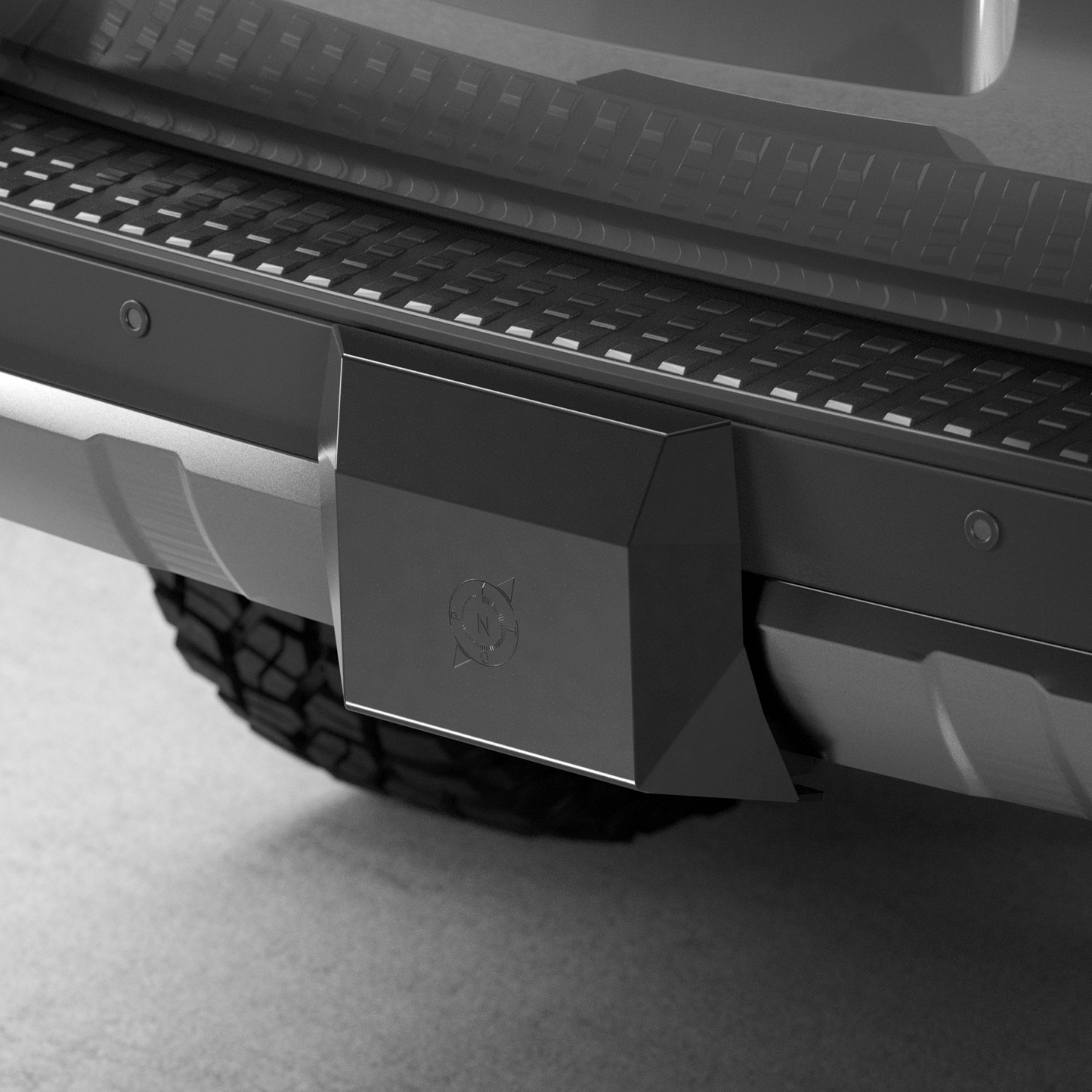 Toyota Land Cruiser Rear Hitch Skid Cover | '24+ Land Cruiser