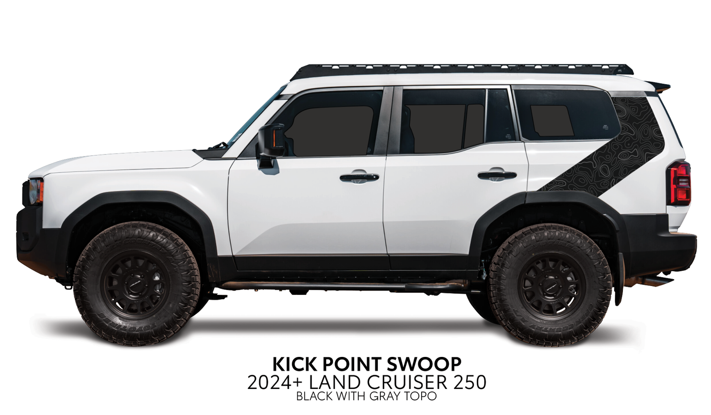 Taco Vinyl Land Cruiser 250 Kick Point Swoop | 2024+ Land Cruiser