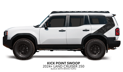 Taco Vinyl Land Cruiser 250 Kick Point Swoop | 2024+ Land Cruiser