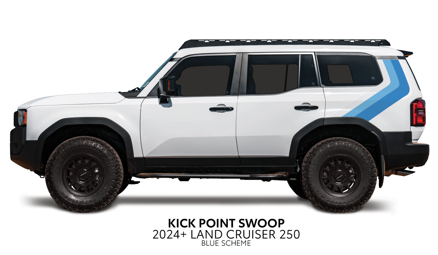 Taco Vinyl Land Cruiser 250 Kick Point Swoop | 2024+ Land Cruiser