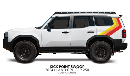 Taco Vinyl Land Cruiser 250 Kick Point Swoop | 2024+ Land Cruiser