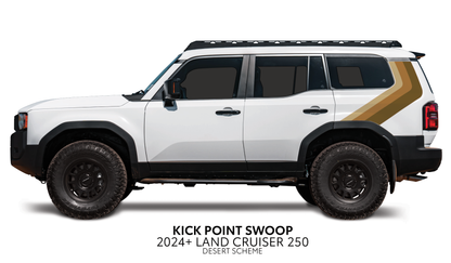 Taco Vinyl Land Cruiser 250 Kick Point Swoop | 2024+ Land Cruiser