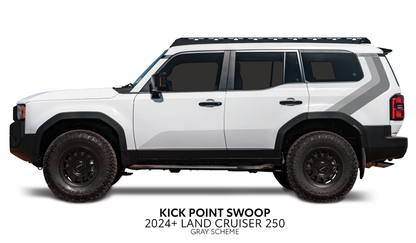 Taco Vinyl Land Cruiser 250 Kick Point Swoop | 2024+ Land Cruiser