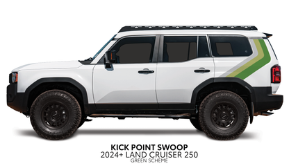 Taco Vinyl Land Cruiser 250 Kick Point Swoop | 2024+ Land Cruiser