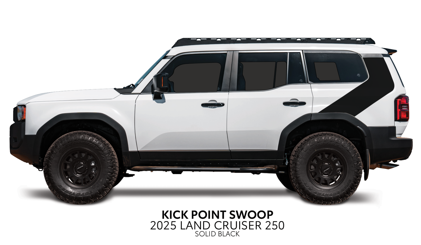 Taco Vinyl Land Cruiser 250 Kick Point Swoop | 2024+ Land Cruiser