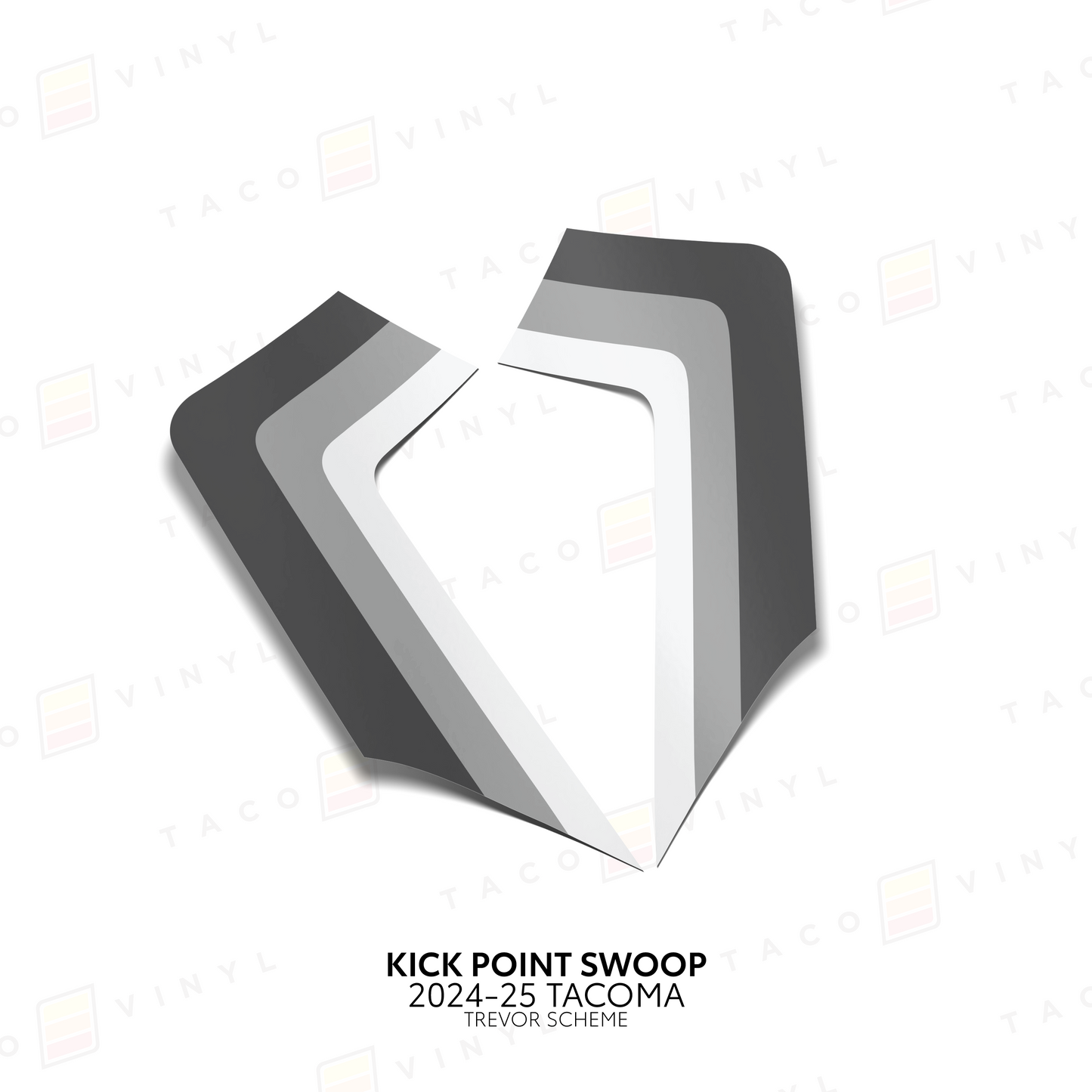 Taco Vinyl Land Cruiser 250 Kick Point Swoop | 2024+ Land Cruiser