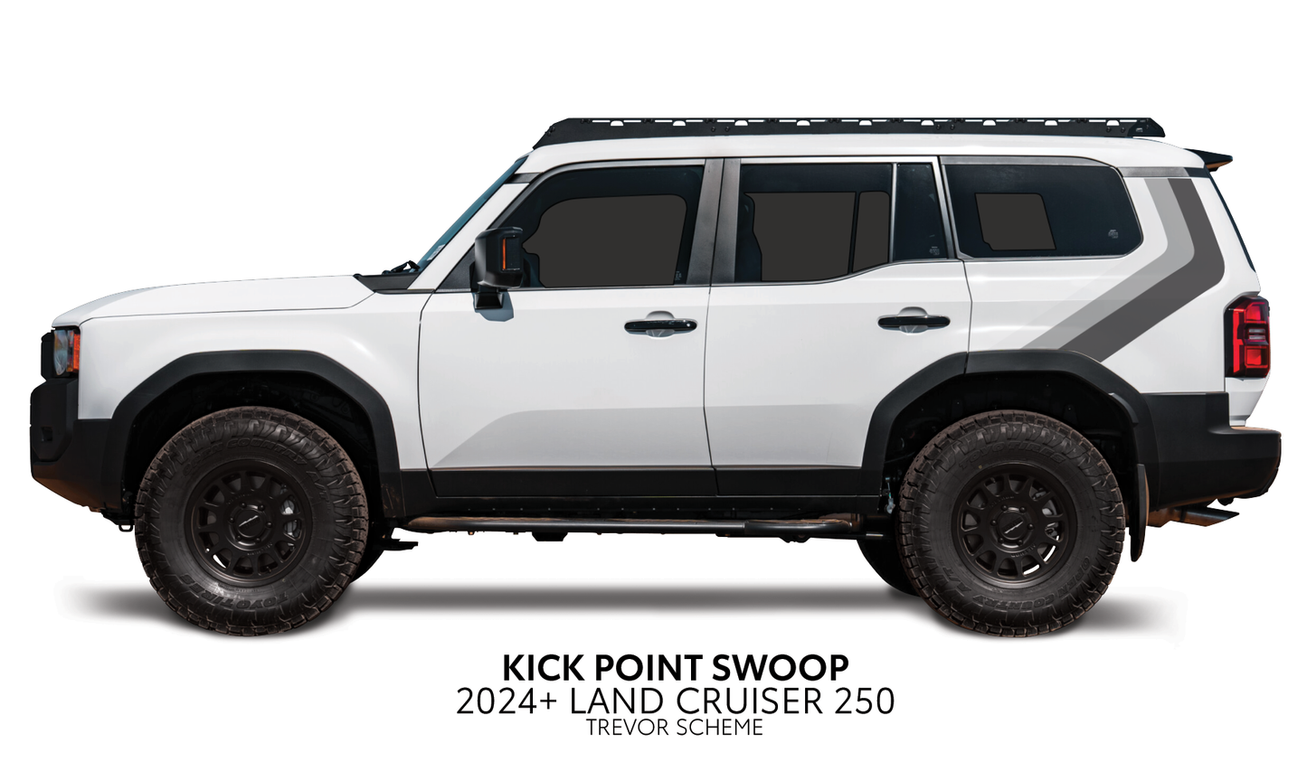 Taco Vinyl Land Cruiser 250 Kick Point Swoop | 2024+ Land Cruiser