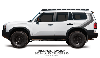 Taco Vinyl Land Cruiser 250 Kick Point Swoop | 2024+ Land Cruiser