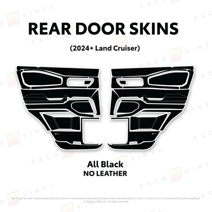 Taco Vinyl Land Cruiser 250 Door Skins | '24+ Land Cruiser