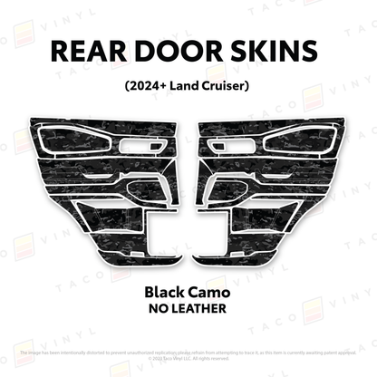 Taco Vinyl Land Cruiser 250 Door Skins | '24+ Land Cruiser