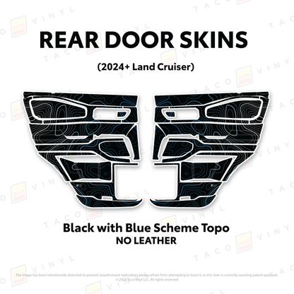 Taco Vinyl Land Cruiser 250 Door Skins | '24+ Land Cruiser