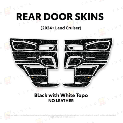 Taco Vinyl Land Cruiser 250 Door Skins | '24+ Land Cruiser