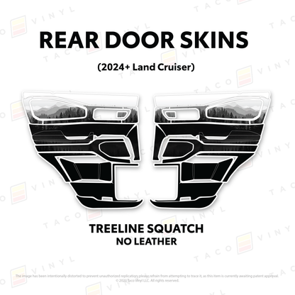 Taco Vinyl Land Cruiser 250 Door Skins | '24+ Land Cruiser