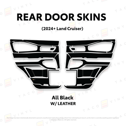 Taco Vinyl Land Cruiser 250 Door Skins | '24+ Land Cruiser