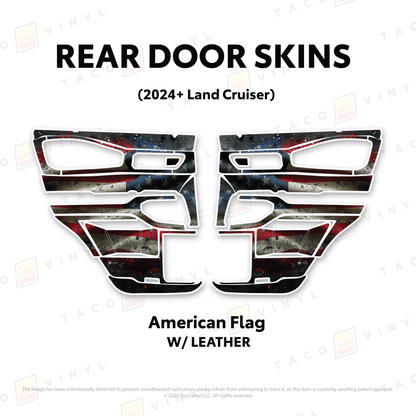 Taco Vinyl Land Cruiser 250 Door Skins | '24+ Land Cruiser