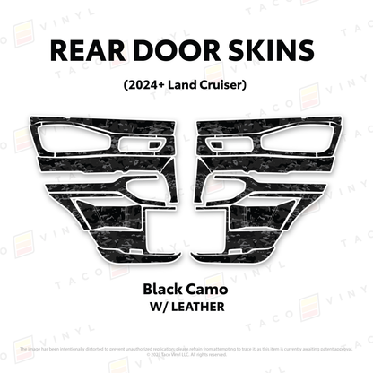 Taco Vinyl Land Cruiser 250 Door Skins | '24+ Land Cruiser