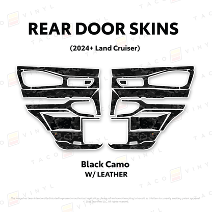 Taco Vinyl Land Cruiser 250 Door Skins | '24+ Land Cruiser