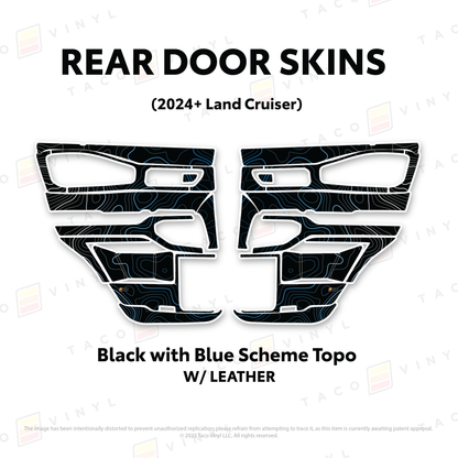 Taco Vinyl Land Cruiser 250 Door Skins | '24+ Land Cruiser