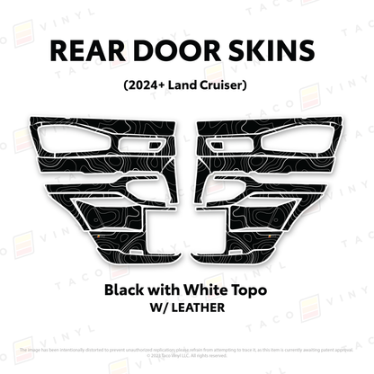Taco Vinyl Land Cruiser 250 Door Skins | '24+ Land Cruiser