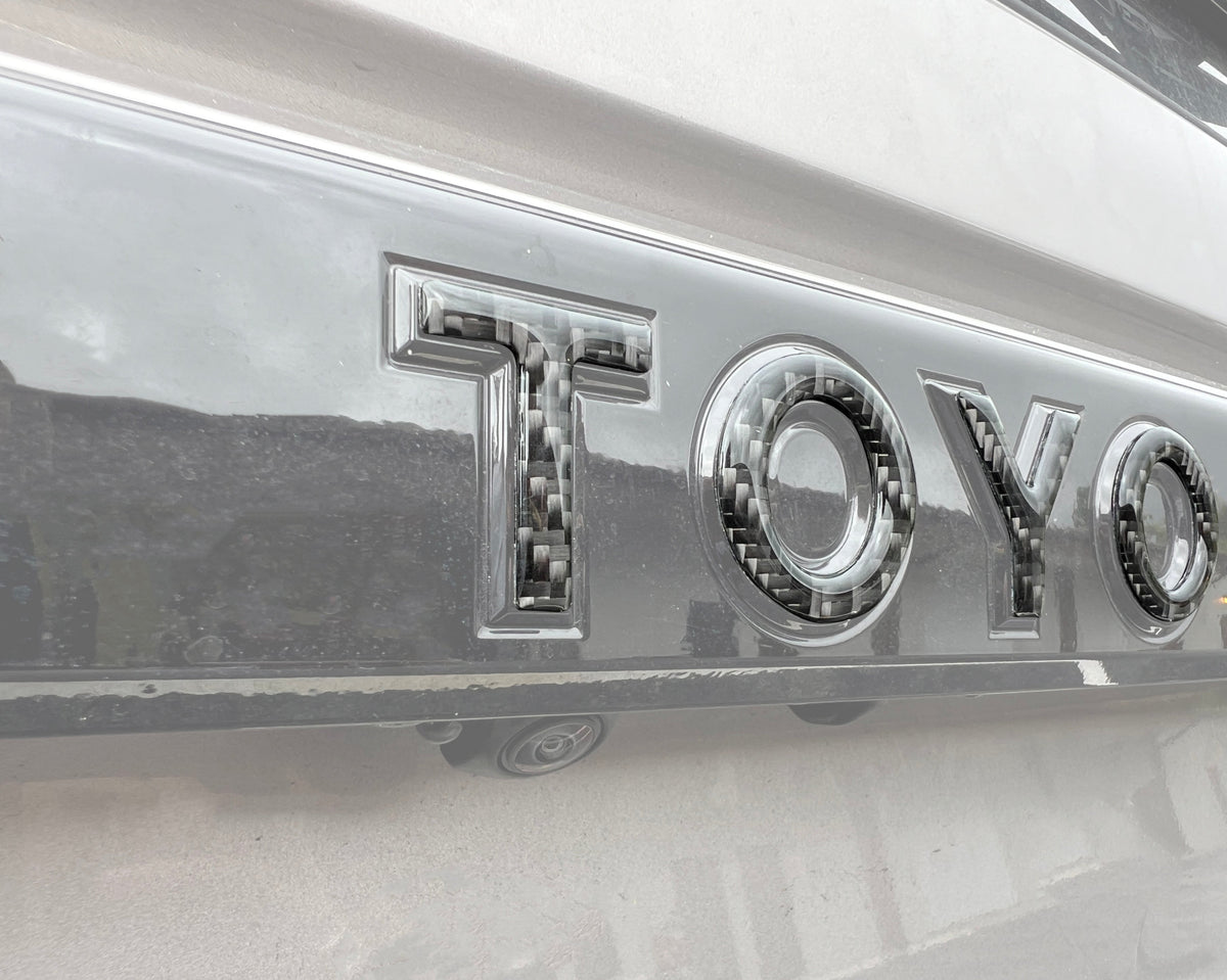 Tufskinz Rear Liftgate Letter Overlays | 2024+ Land Cruiser