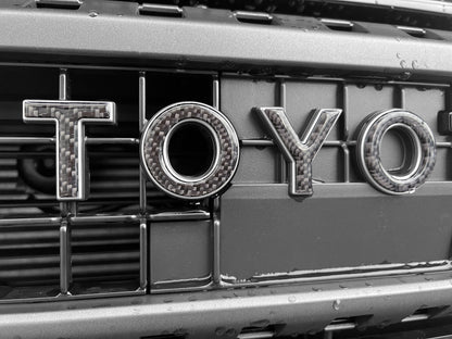 Tufskinz Front Grille Letter Overlays | 2024+ Land Cruiser