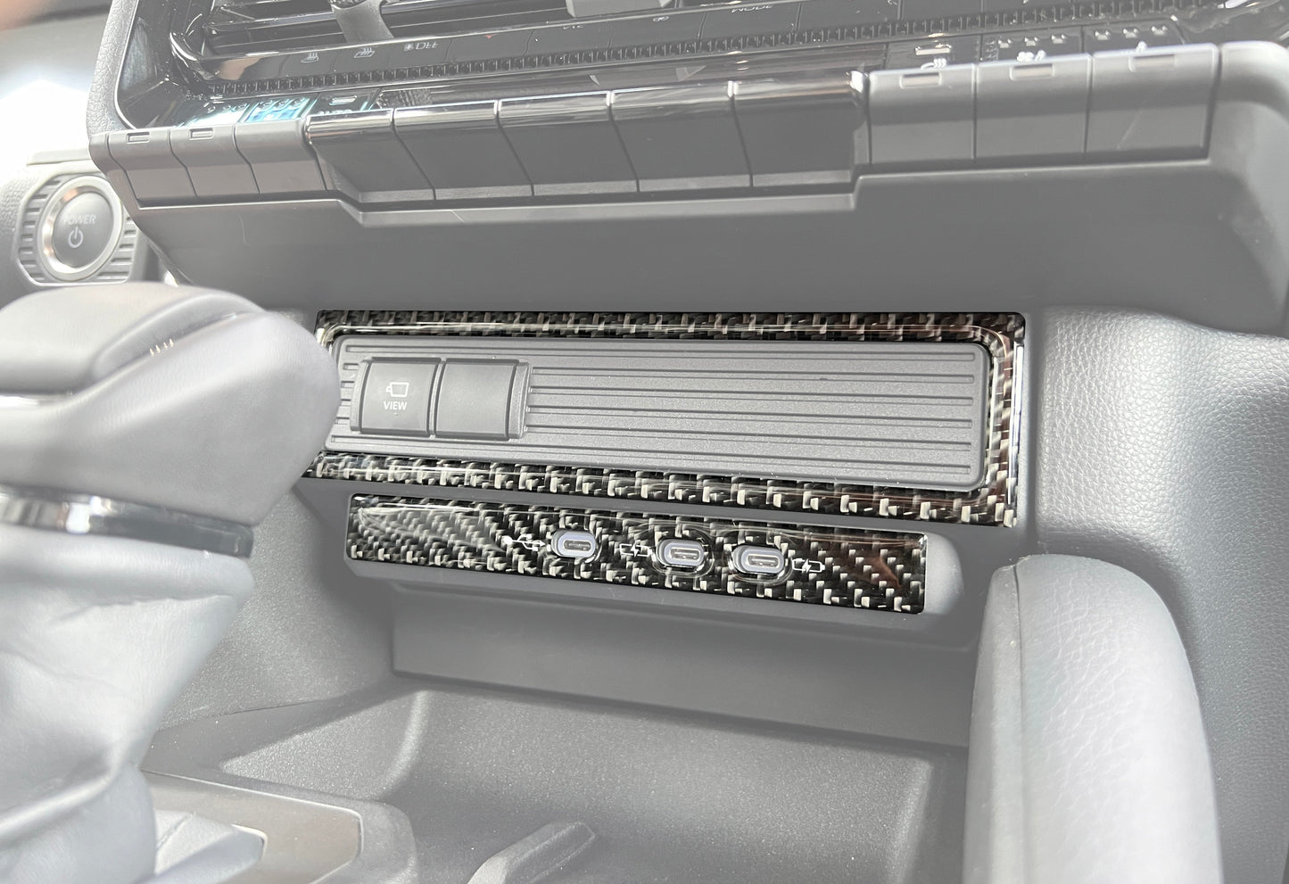 Tufskinz Charge Port Accent Trim | 2024+ Land Cruiser