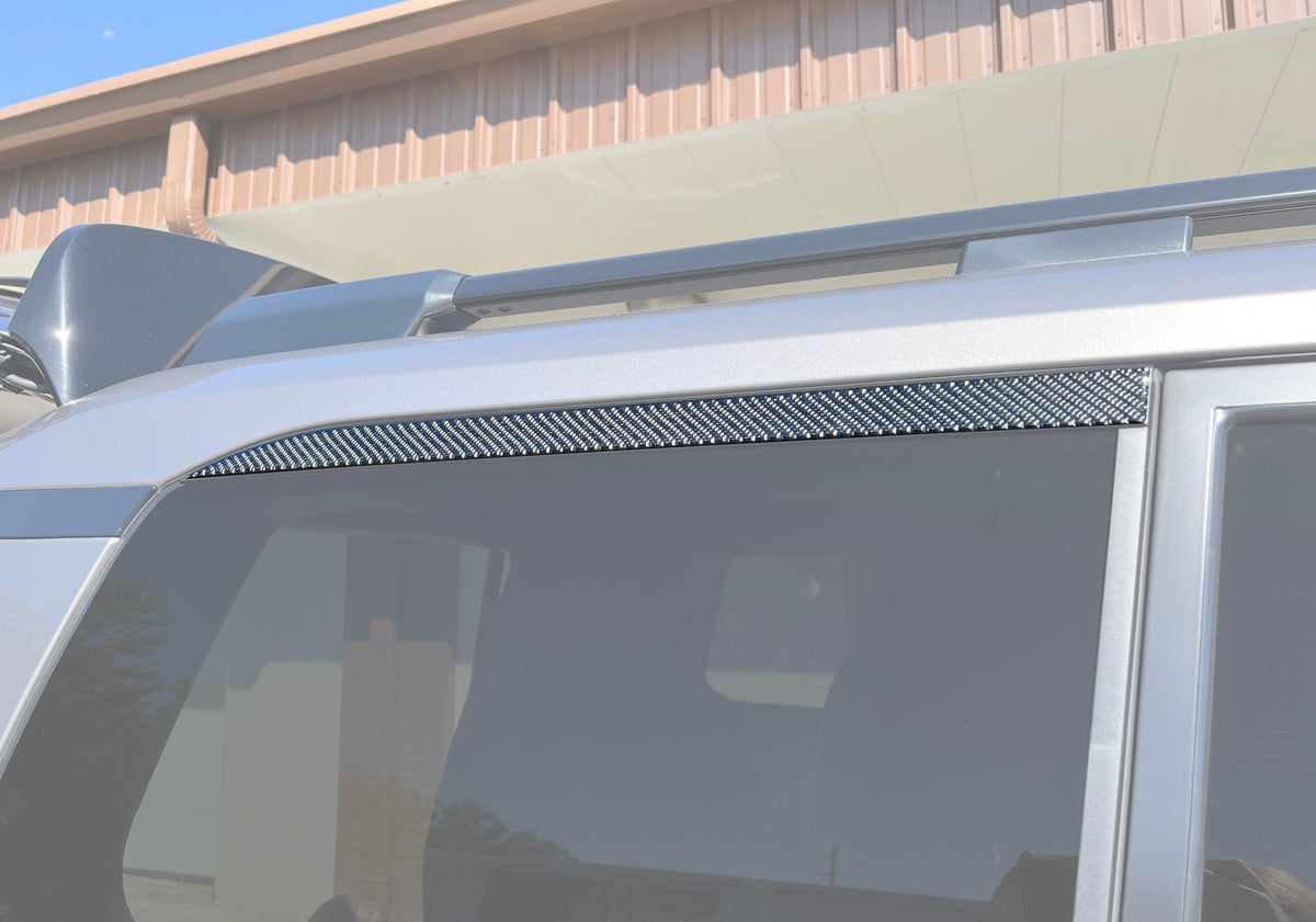 Tufskinz Rear Window Upper Accent Trim | 2024+ Land Cruiser