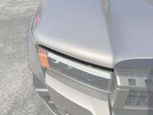 Tufskinz Upper Headlight Accent Trim | 2024+ Land Cruiser