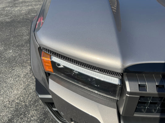 Tufskinz Upper Headlight Accent Trim | 2024+ Land Cruiser