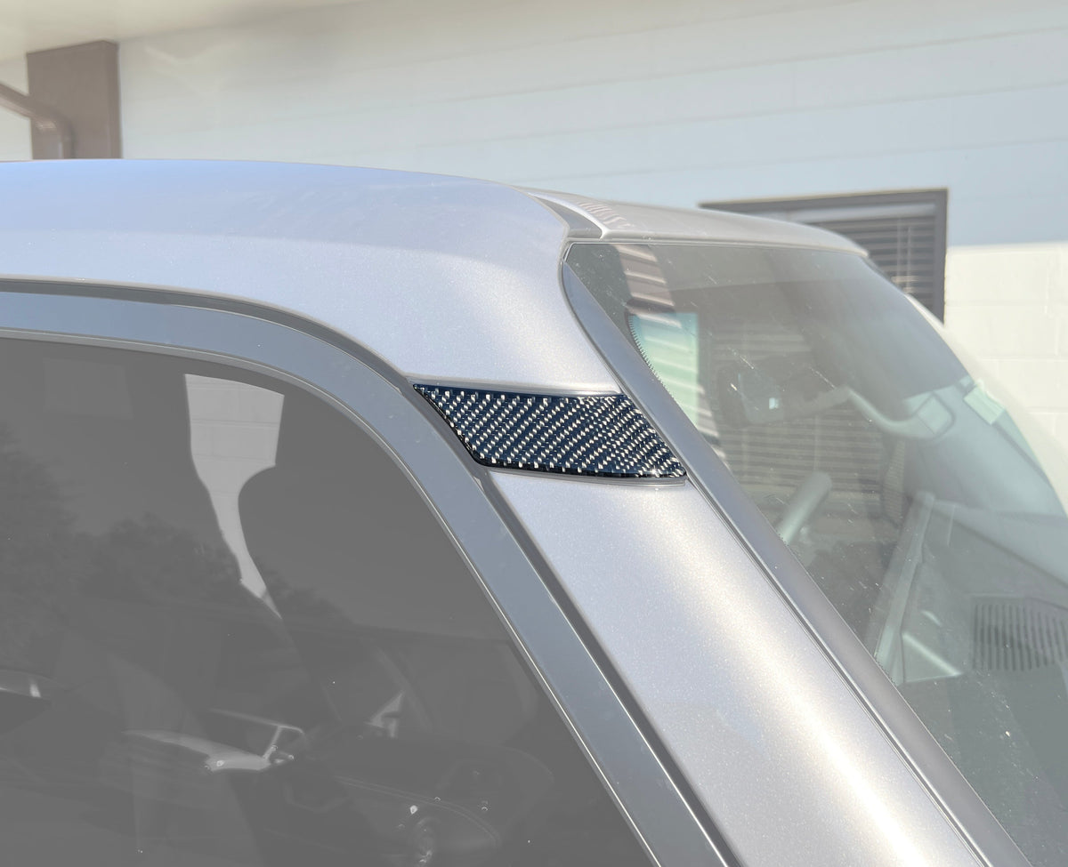 Tufskinz Upper A-Pillar Overlays | '24 - '26 Land Cruiser & GX550