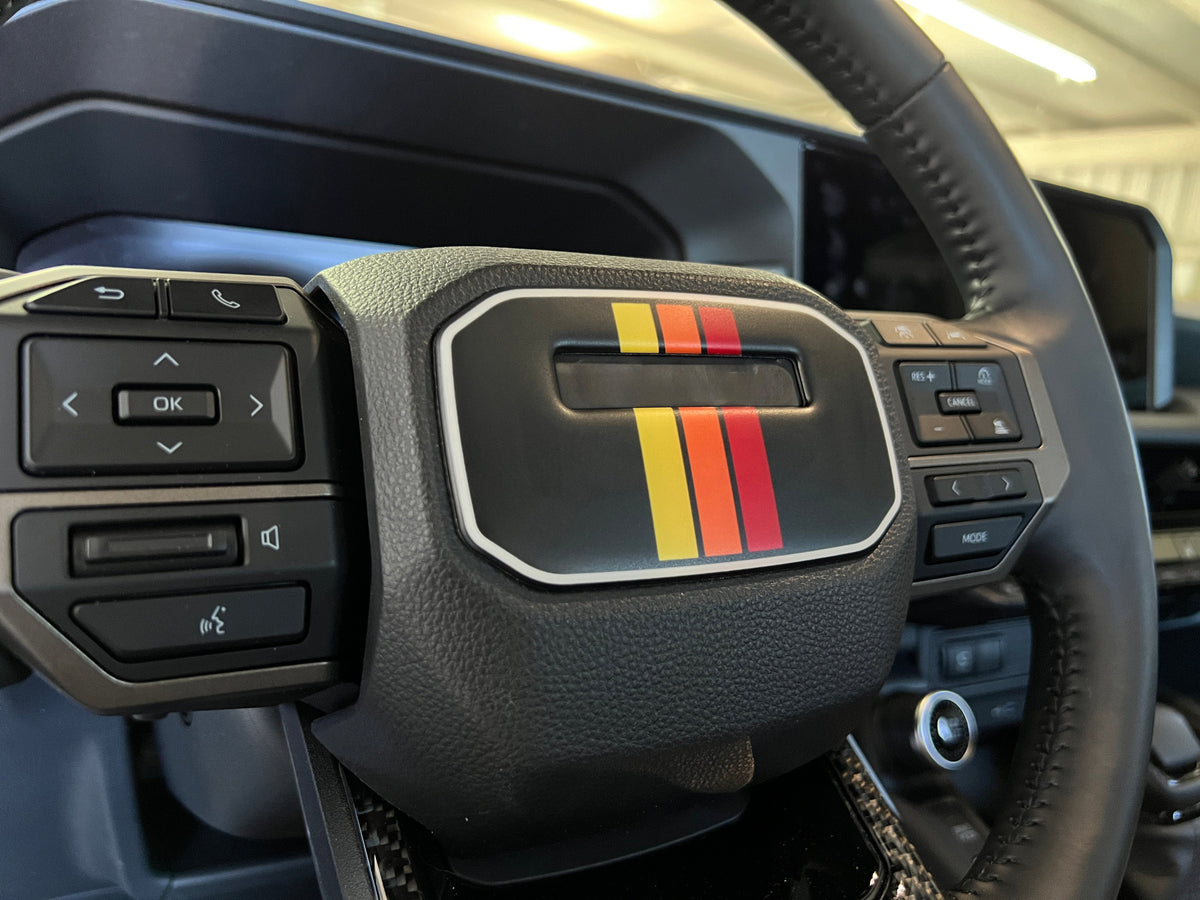 Tufskinz Center Steering Wheel Accent Trim | 2024+ Land Cruiser