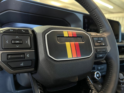 Tufskinz Center Steering Wheel Accent Trim | 2024+ Land Cruiser