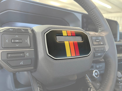 Tufskinz Center Steering Wheel Accent Trim | 2024+ Land Cruiser