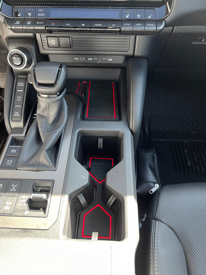 Tufskinz Center Console Foam Inserts | 2024+ Land Cruiser